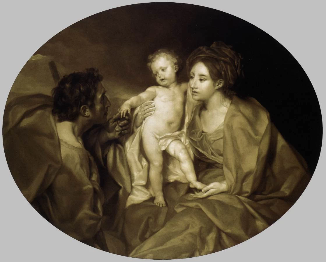 La Sacra Famiglia - Szépművészeti Múzeum, Budapest